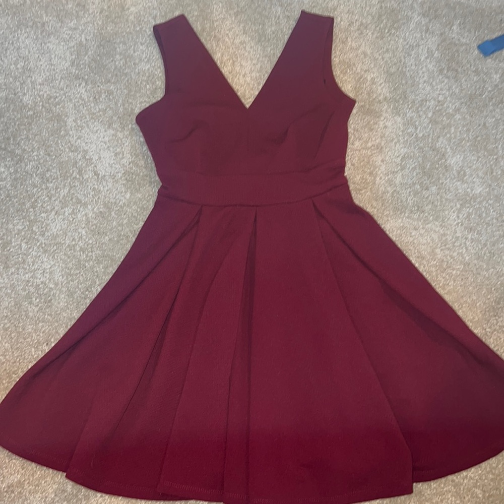 Red dress